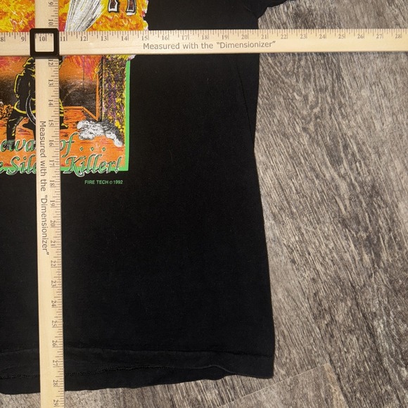 Vintage Flashover‎ Firefighter Single Stitch 1992 Fruit If The Loom USA Made - Picture 7 of 7